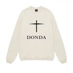 Kanye West DONDA Cross Sweatshirt | Beige / XL