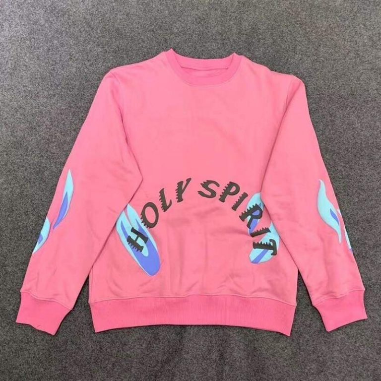 Kanye West Holy Spirit Sweatshirt - Pink - Streetgarm