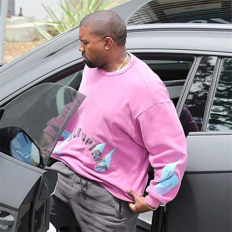 Kanye West Holy Spirit Sweatshirt - Pink