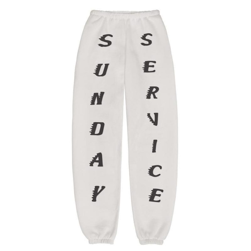 Kanye West Sunday Service Jogger Pants - Bone