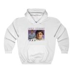 Louis Theroux Homage Hoodie | White / S