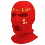 Love Kills Ski Mask | Red