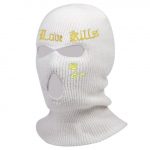 Love Kills Ski Mask | White