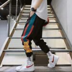 MAMC Color Block Jogger Pants | S / Black