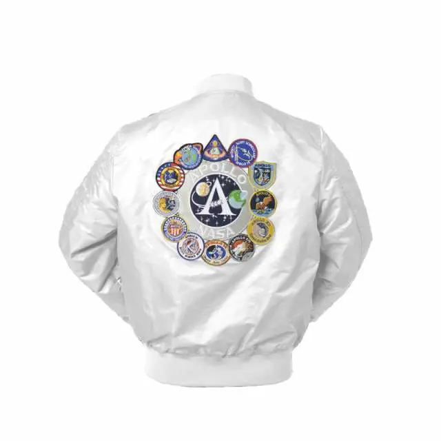 Nasa apollo hot sale bomber jacket