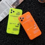 Off White Air Fluorescence iPhone Case