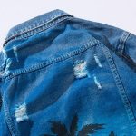 Palm Tree Denim Jacket