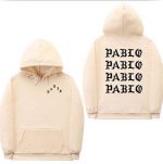 Paris Pablo hoodie | Tan / Black / S