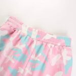 Pink Camouflage Casual Joggers