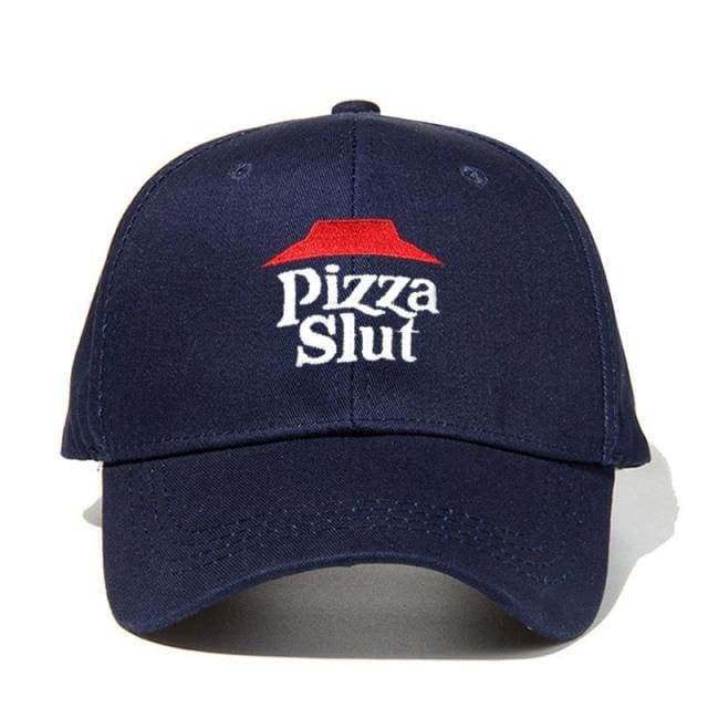 Pizza Slut Cap | Navy Blue