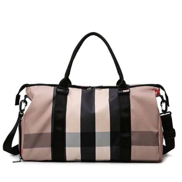 Plaid Duffle Bag - Streetgarm