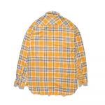 Plaid Flannel Shirt - Yellow