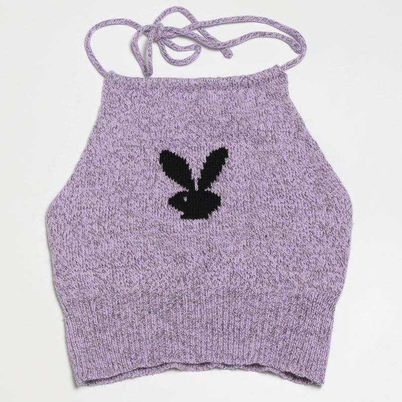Playboy Bunny Crop Top