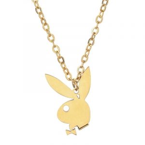 Playboy Bunny Pendant Necklace