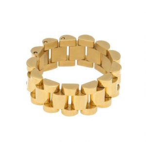 Presidential Link Ring | 8 / Gold