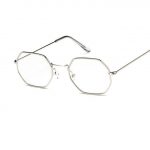 Retro Rectangle Sunglasses | Silver White