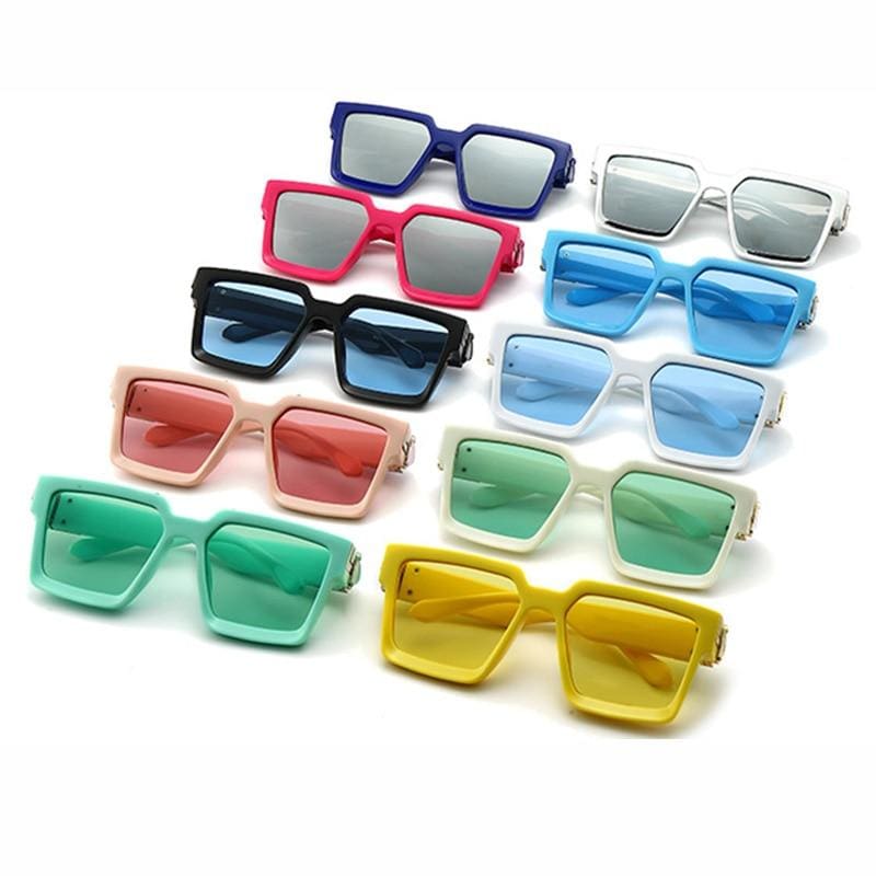 Retro Square Millionaires Sunglasses