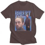 Robert Pattinson Standing Meme T-Shirt | Brown / XXXL