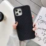 Rubber Waffle IPhone Case | For iPhone 12ProMAX / Black