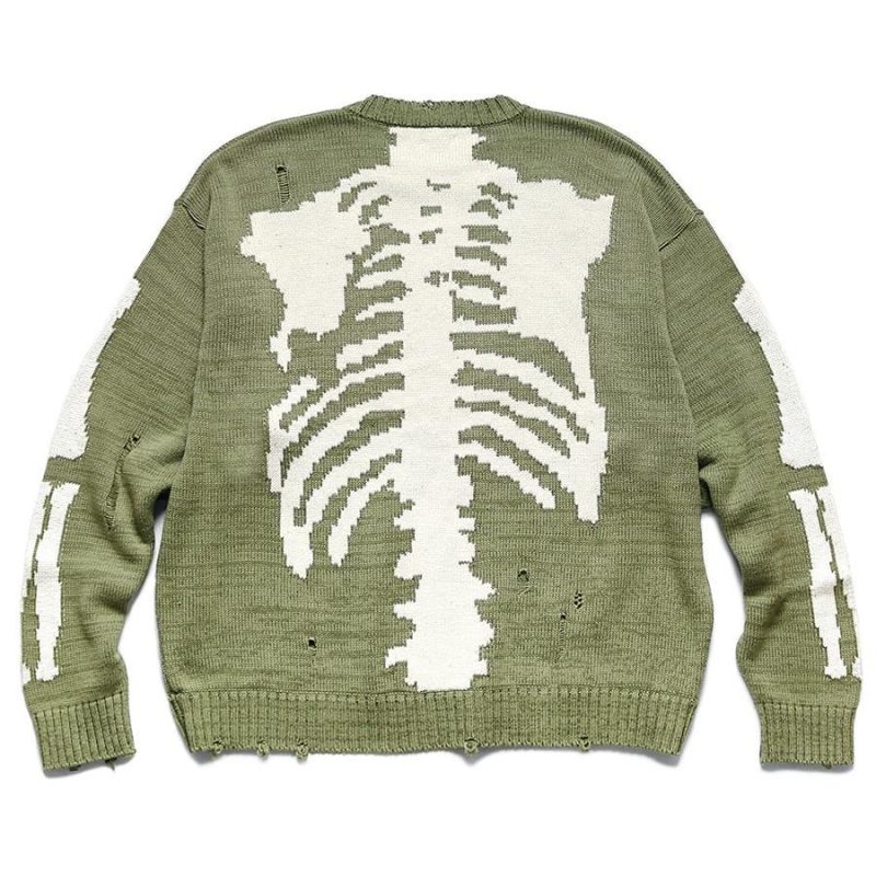 Skeleton Knit Sweater