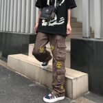 Skull Face Cargo Pants