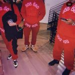 Sp5der Worldwide Red 555 Hoodie