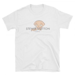Stewie Vuitton T-Shirt | White / S