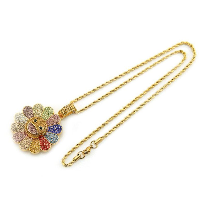 Takashi Murakami Sunflower Necklace