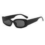 Transparent Square Sunglasses | Gray