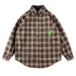 Travis Scott Cactus Plaid Shirt Jacket