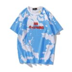 Travis Scott No Bystanders Tie Dye T-Shirt | Blue / S