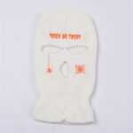 Trick Or Treat Ski Mask | White