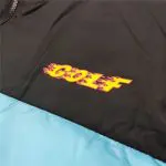 Flame puffer jacket hot sale golf wang