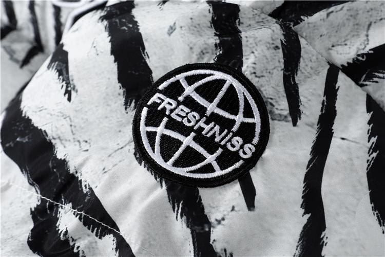 Underworld Zebra Puffer Jacket