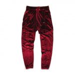 Velour Pants | RED / S