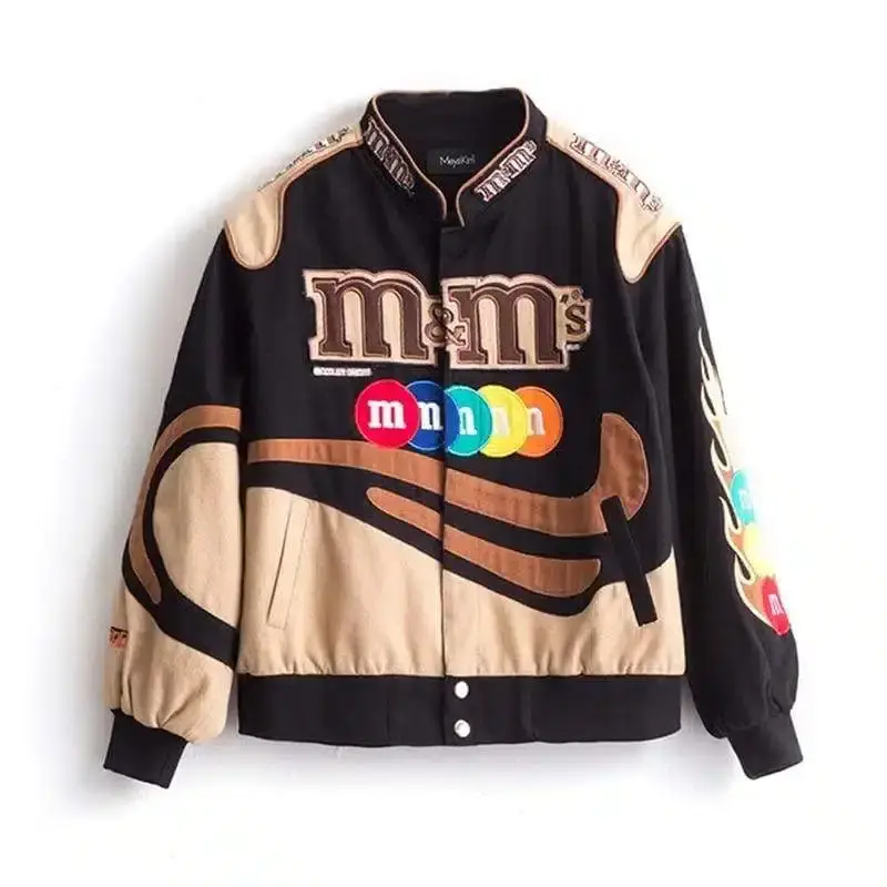 Vintage M&Ms Racer Jacket - Streetgarm