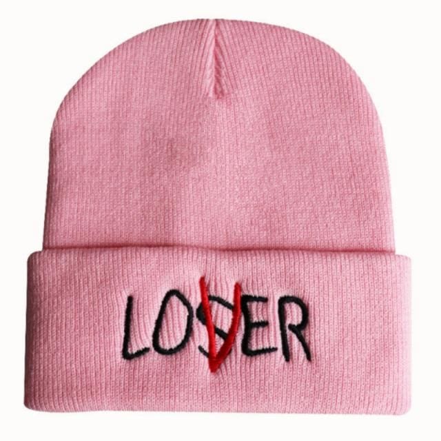 Vlone Loser Beanie | Pink