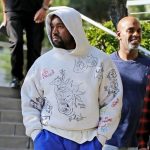 Kanye West Cartoon Graffiti Hoodie