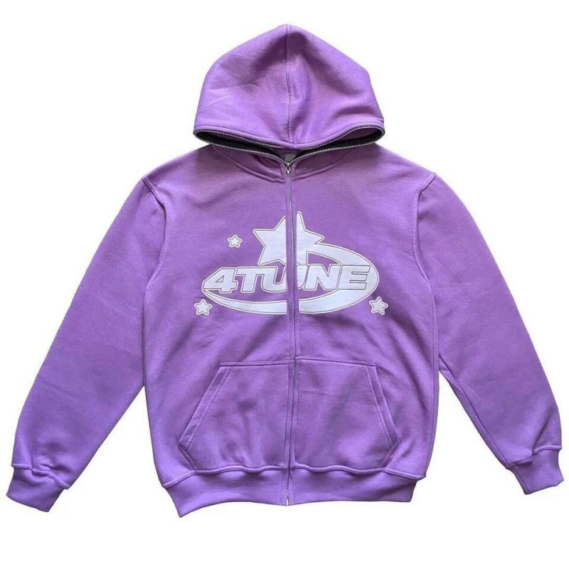 4Tune Y2K Zip Hoodie