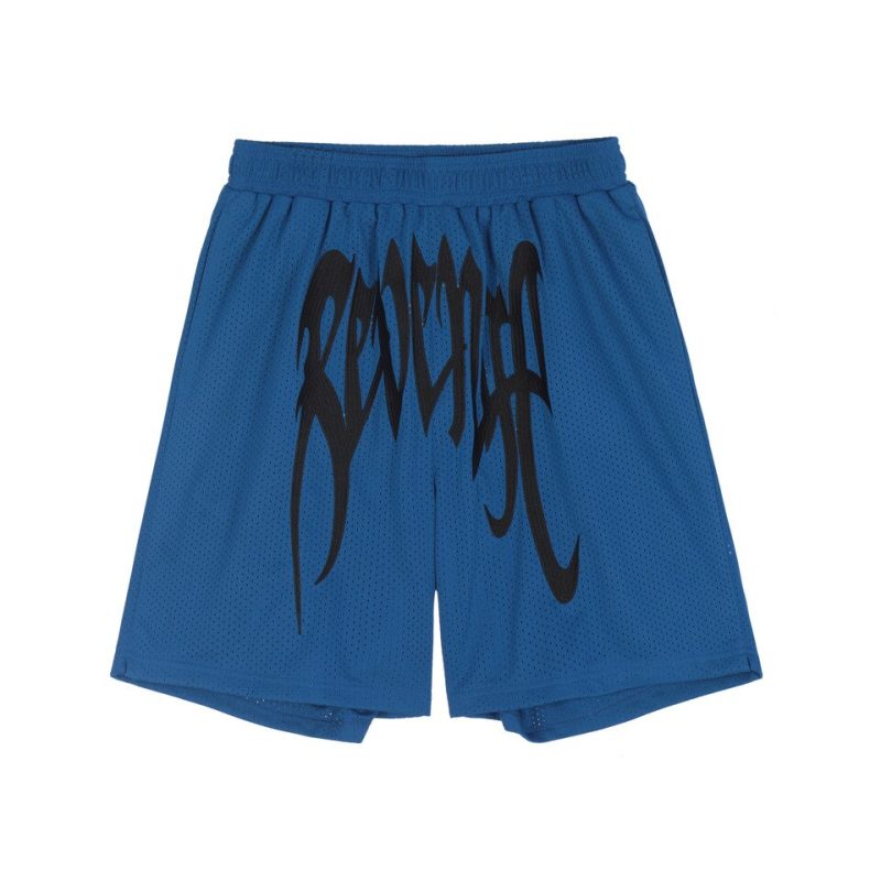 Revenge Embroidered Mesh Shorts