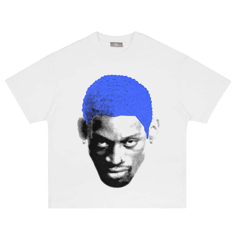 Dennis Rodman Bright Hair Graphic T-Shirt