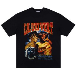 Lil Uzi Vert Eternal Graphic T-Shirt - Black, XXL
