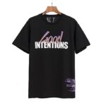 Good Intentions Vlone Nav T-Shirt - Black, XL