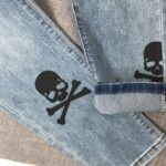 Mastermind Skull Print Jeans