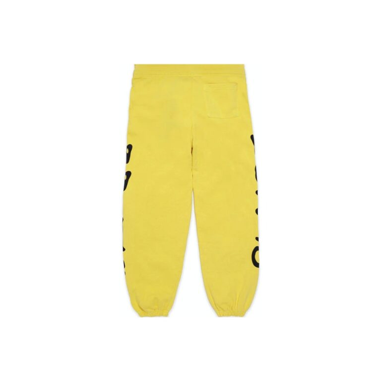 Sp5der Beluga Sweatpants Gold - Streetgarm