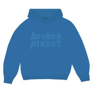 Broken Planet Blue Hoodie