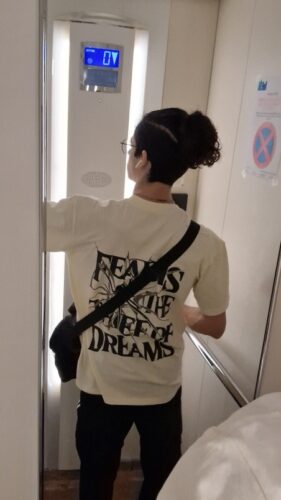 Fear Is The Thief Of Dreams T-Shirt photo review
