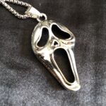 Ghost Face Pendant Necklace photo review