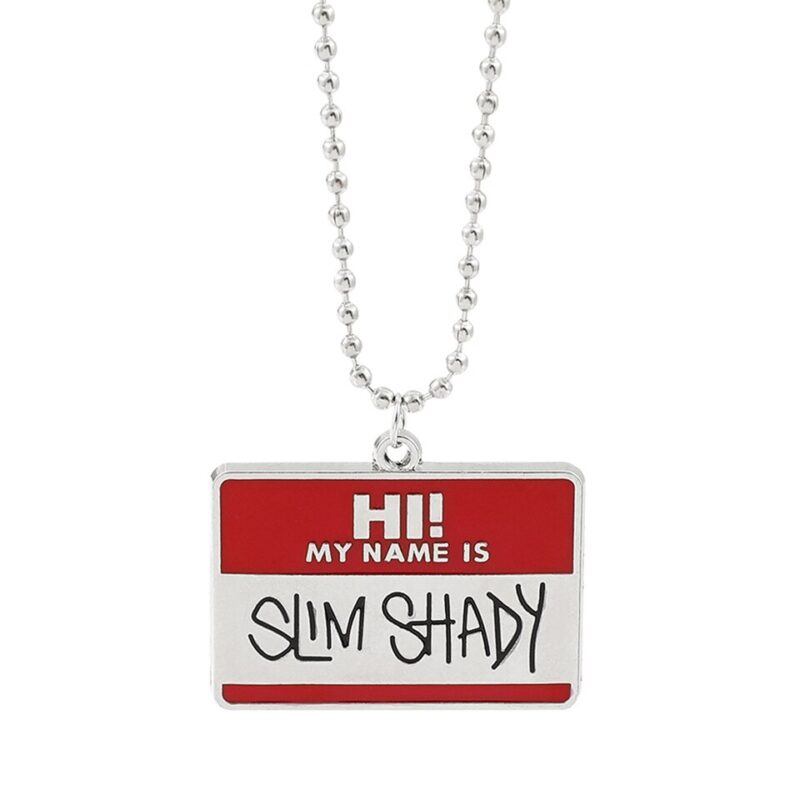 Hi My Name Is Slim Shady Necklace