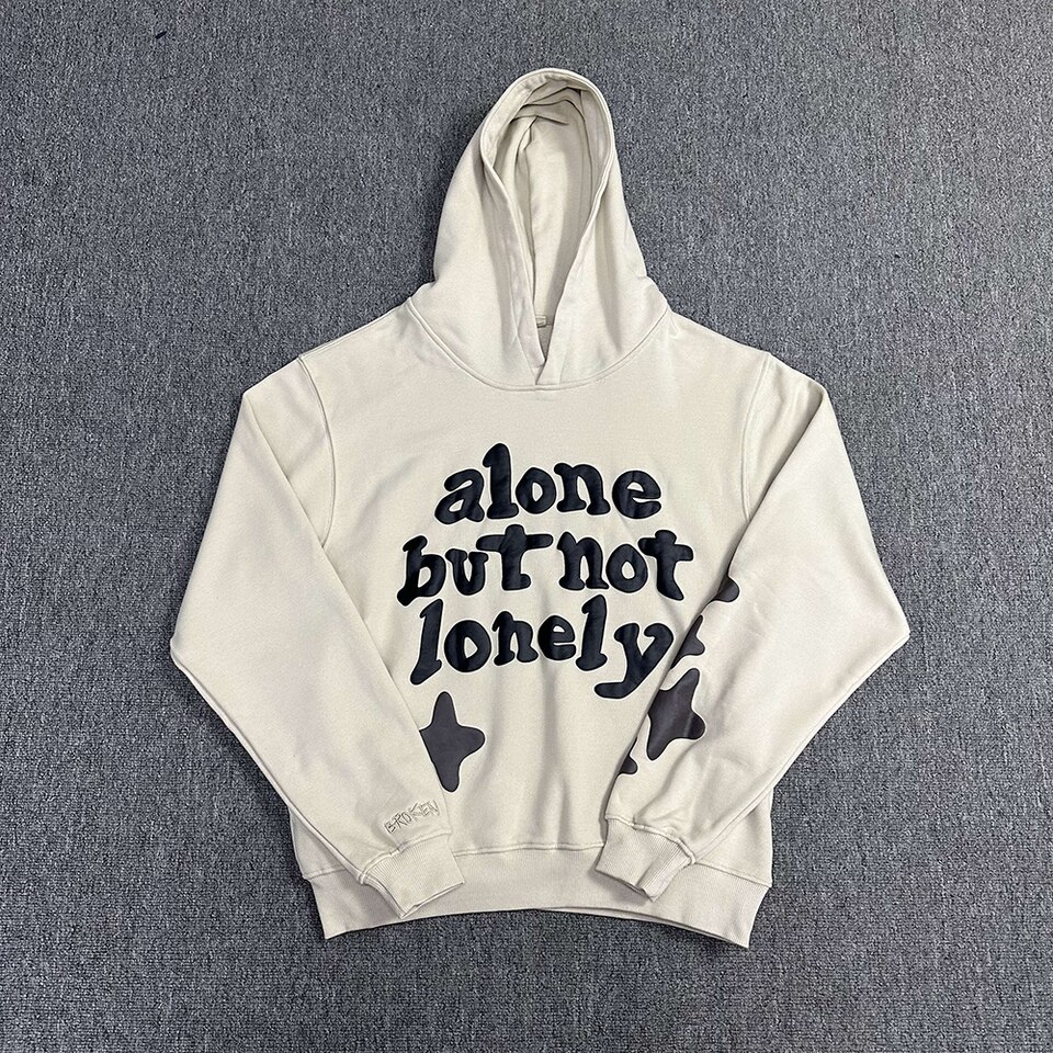 Alone But Not Lonely Hoodie - Streetgarm